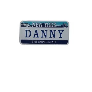 New York "Danny" The Empire State‎ Novelty License Plate Metal Sign